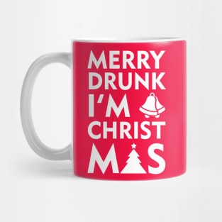 Christmas Merry Drunk im xmas shirt Mug